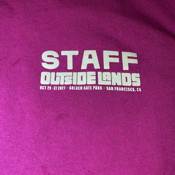 Outside Lands Staff Beerlands T-Shirt - Picture 2 of 3
